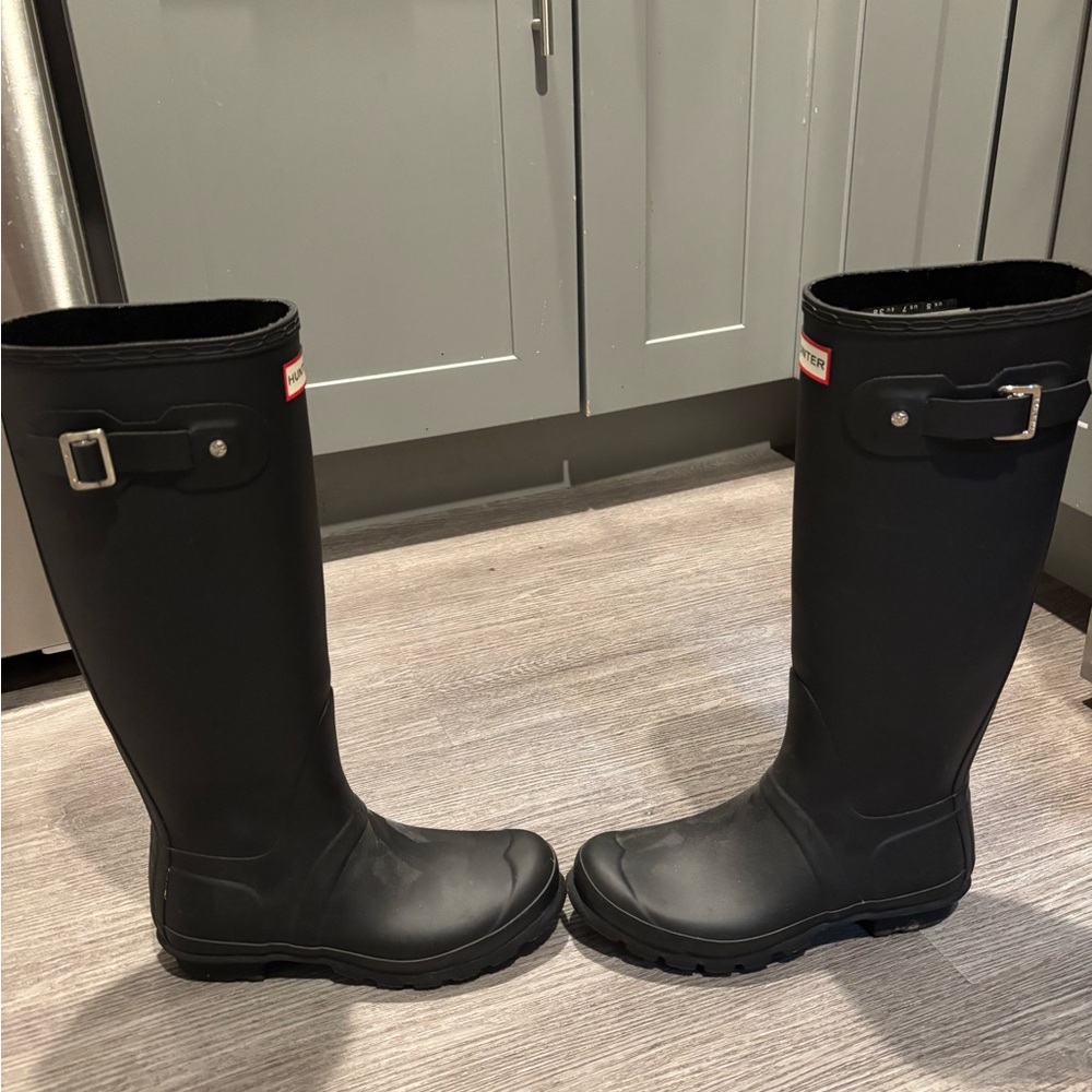 Hunter Classic Black Waterproof Boots